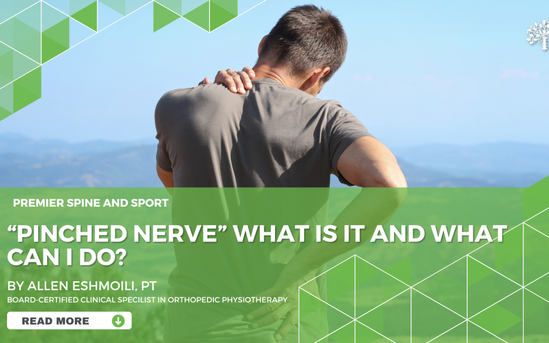 “Pinched Nerve” What Is It And What Can I Do?